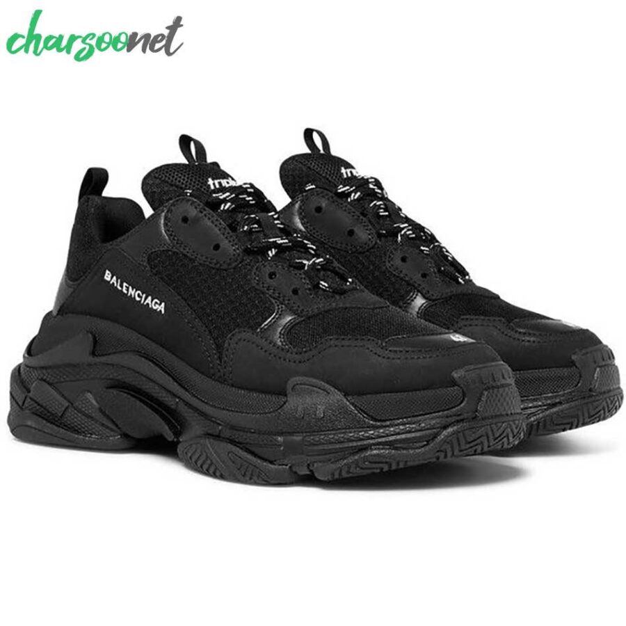کفش روزمره بالنسیاگا مدل Triple S Black