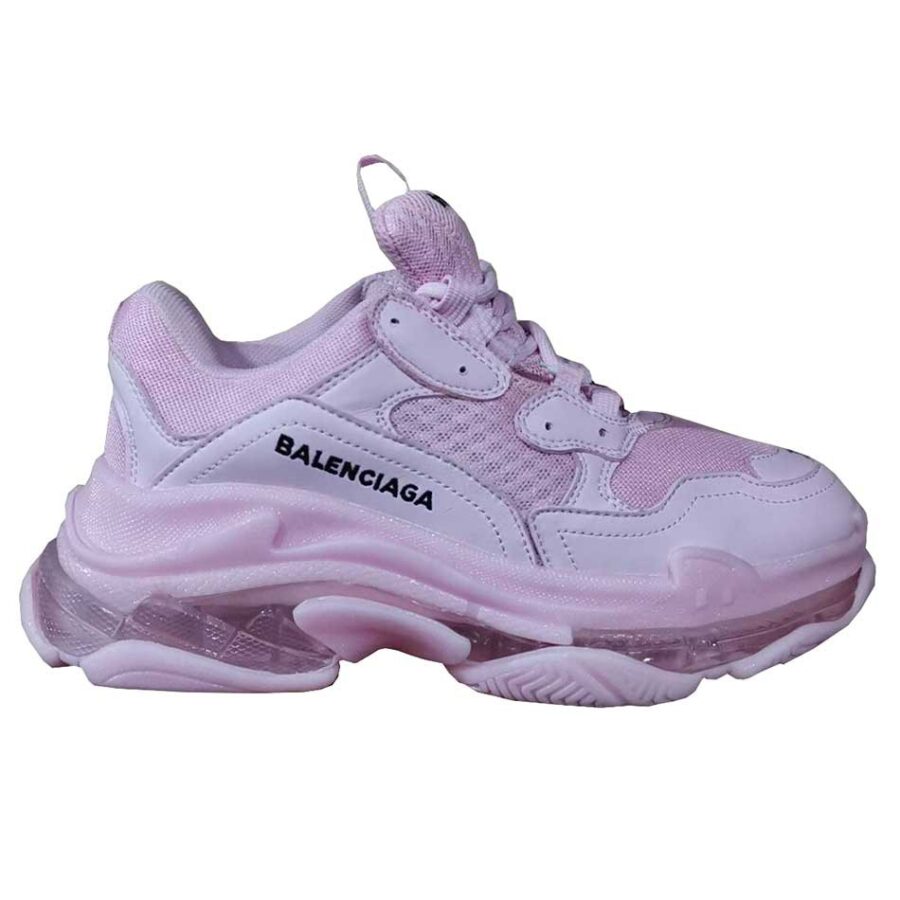 کفش اسنیکرز بالنسیاگا مدل Triple S Pink