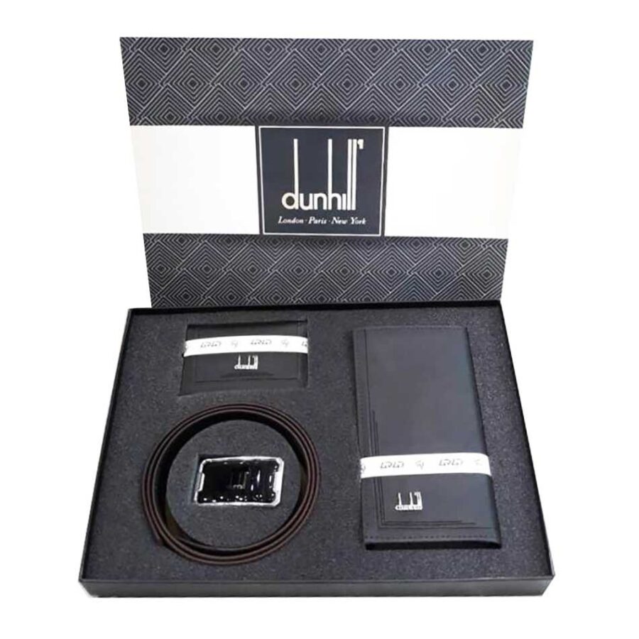 ست کیف و کمربند 4 تکه دانهیل Dunhill