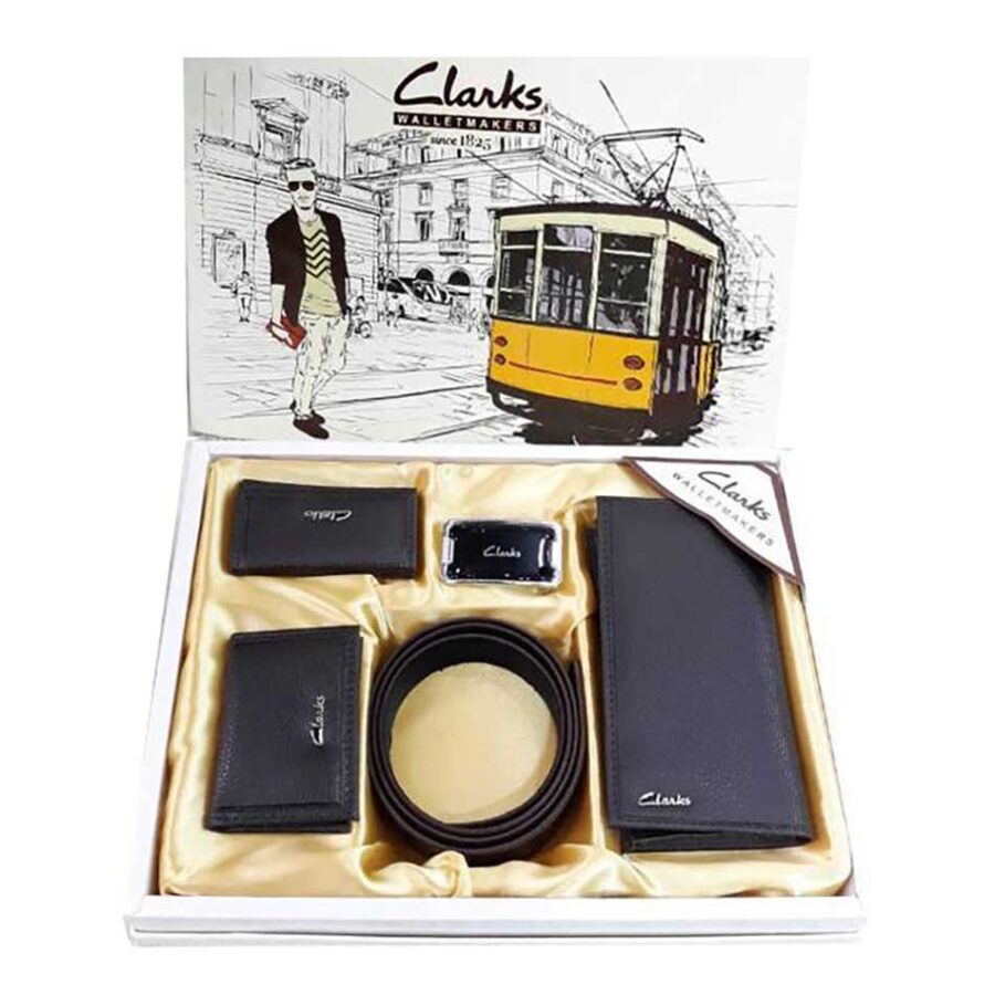 ست کیف و کمربند کلارکس 5 تکه Clarks