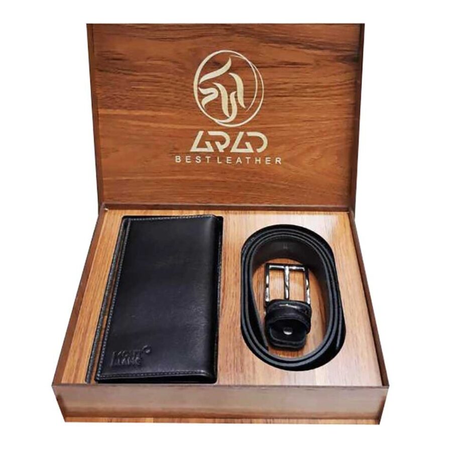 ست چرمی 3 تکه مونت بلانک Mont Blanc