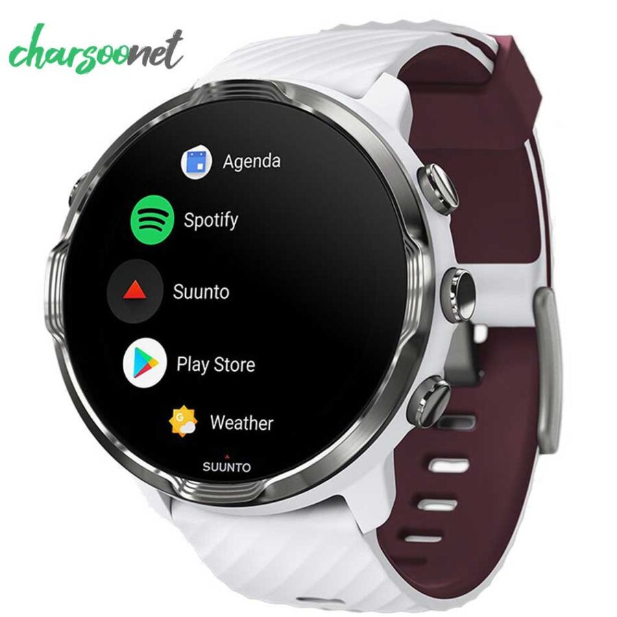 ساعت هوشمند سونتو 7 مدل SUUNTO 7 White Burgundy
