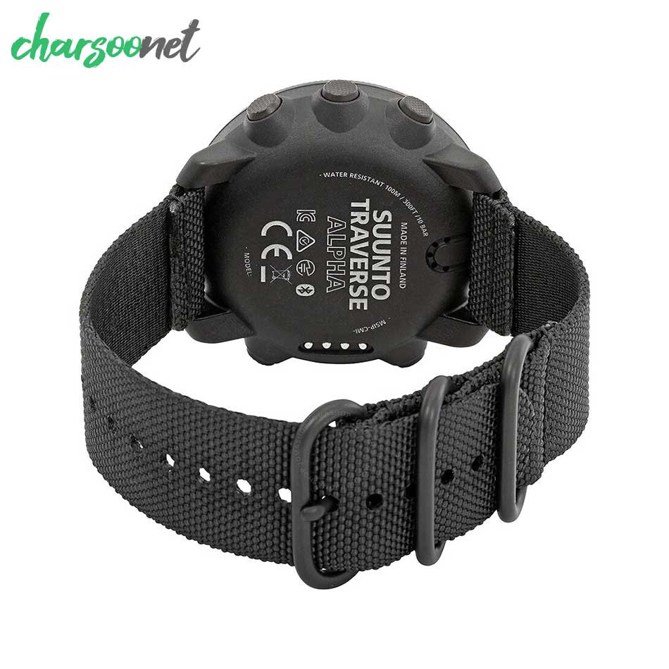 ساعت ورزشی سونتو مدل SUUNTO TRAVERSE ALPHA Black Red ساعت ورزشی سونتو مدل SUUNTO TRAVERSE ALPHA Black Red