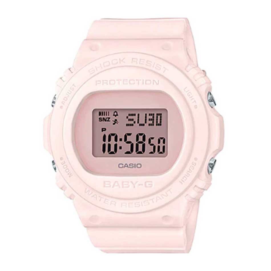ساعت دیجیتالی زنانه سری بی بی جی کاسیو Casio Baby-G BGD-570-4DR ساعت مچی زنانه سری بیبی جی کاسیو Casio Baby-G BGD-570-4D