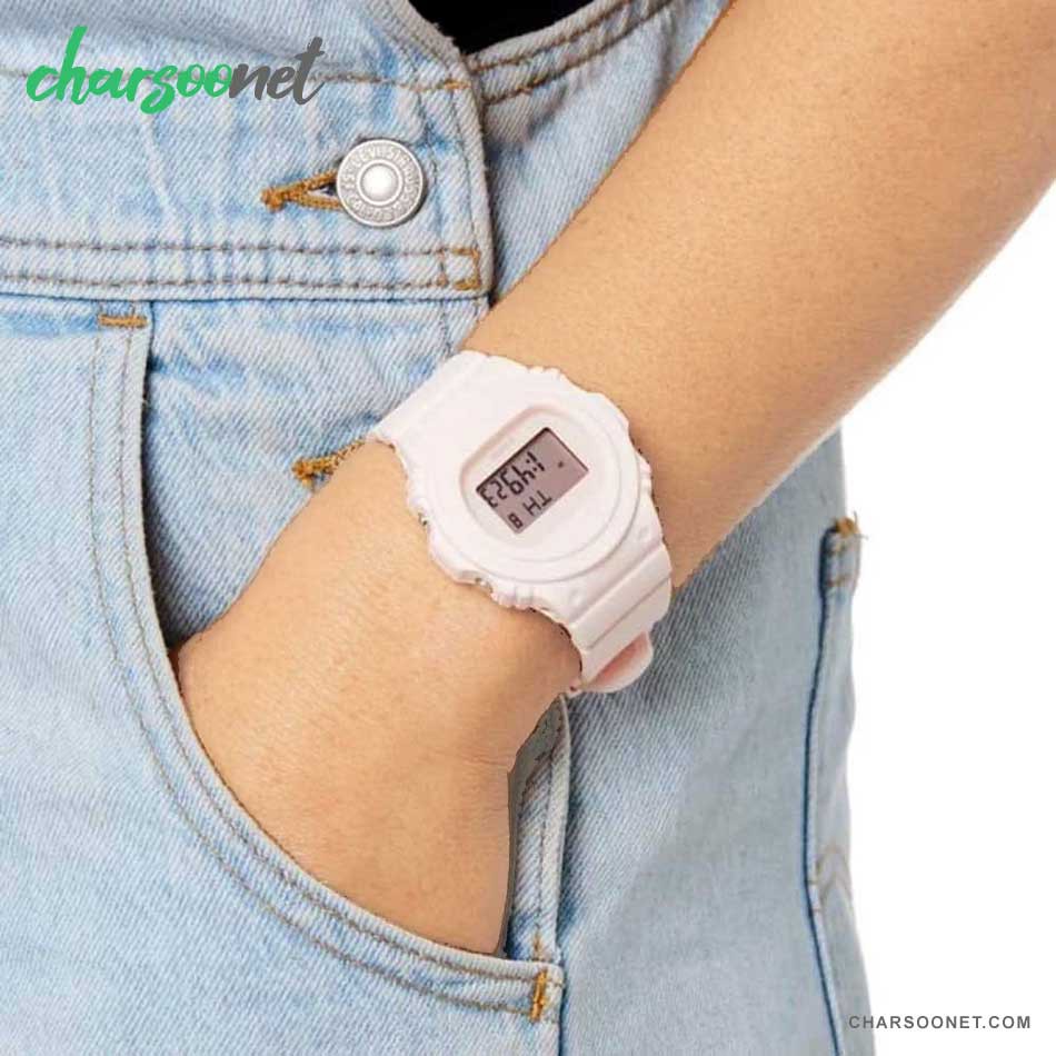 ساعت دیجیتالی زنانه سری بی بی جی کاسیو Casio Baby-G BGD-570-4DR ساعت مچی زنانه سری بیبی جی کاسیو Casio Baby-G BGD-570-4D