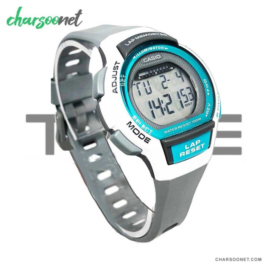 ساعت دیجیتالی زنانه کاسیو Casio Lap Memory 60 LWS-1000H-8AVDF