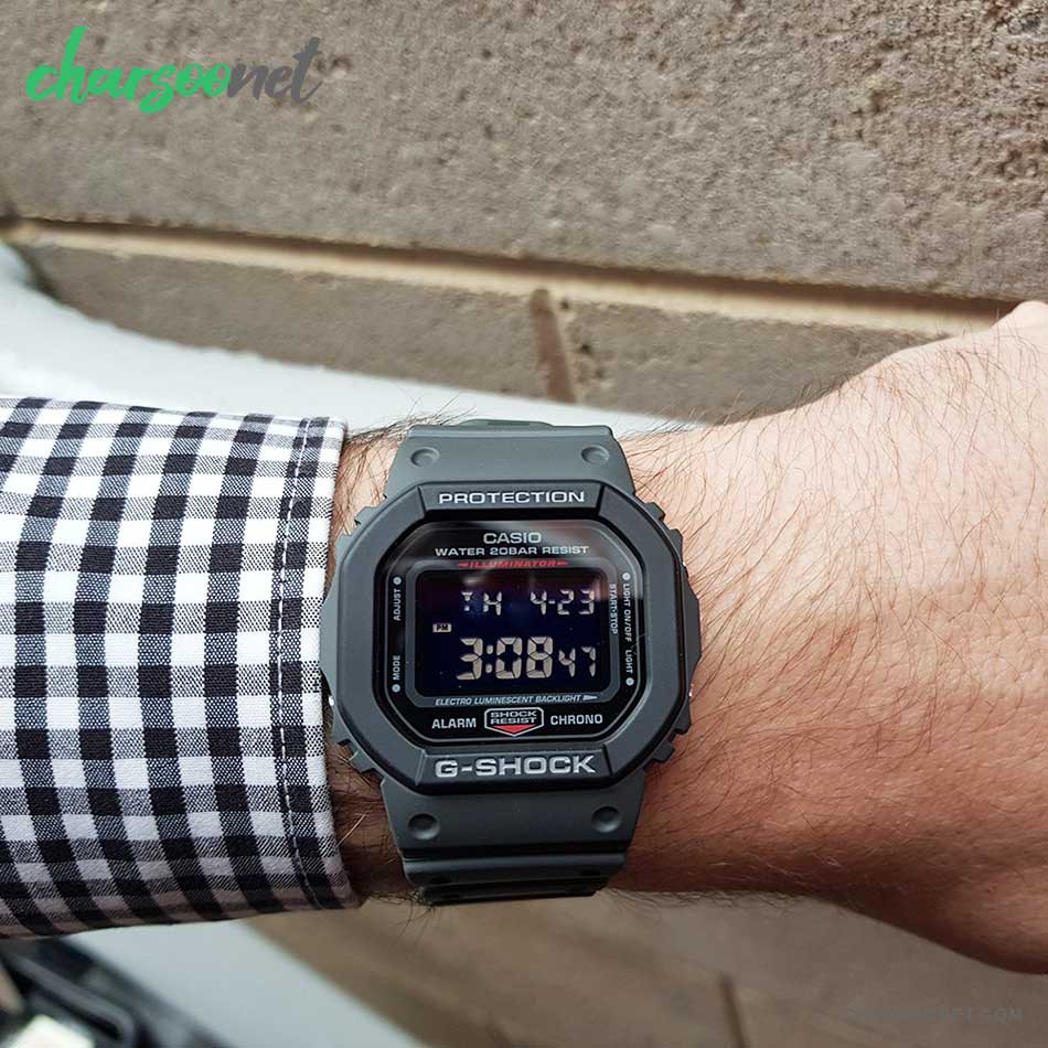 ساعت مچی جی شاک کاسیو مدل DW-5610SU-8DR ساعت مچی جی شاک کاسیو مدل Casio DW-5610SU-8