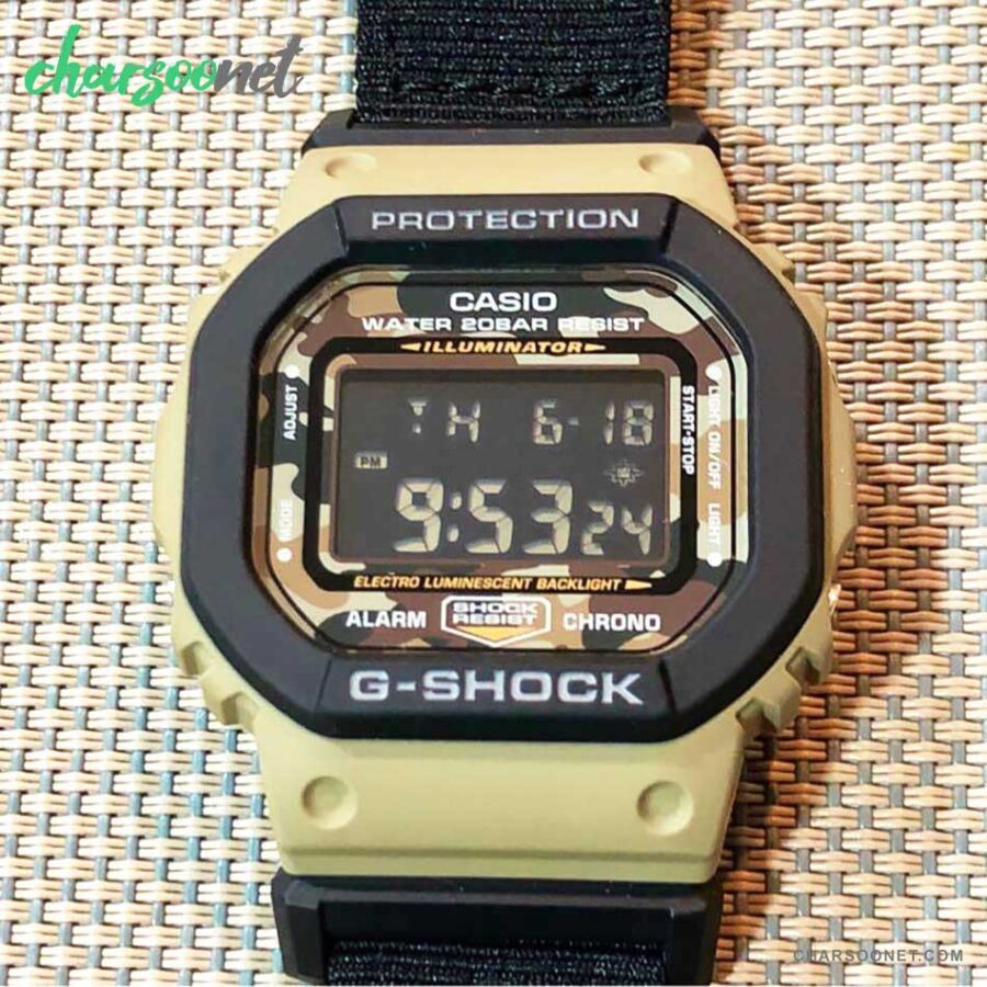 ساعت مچی مردانه کاسیو جی شاک Casio DW-5610SUS-5