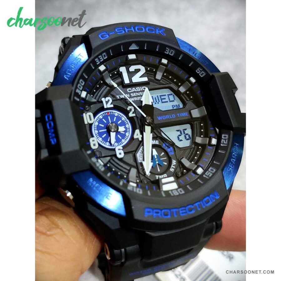 ساعت مچی مردانه جی شاک کاسیو Casio GA-1100-2B