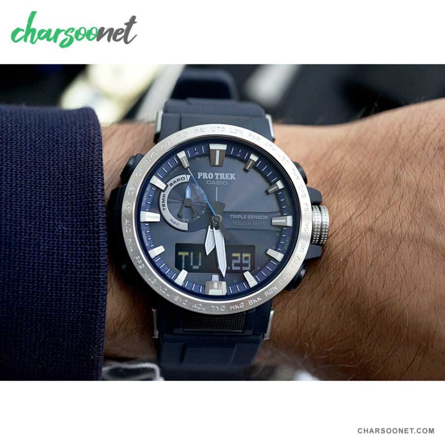 ساعت مچی مردانه کاسیو پروترک Casio Pro Trek PRW-60-2A