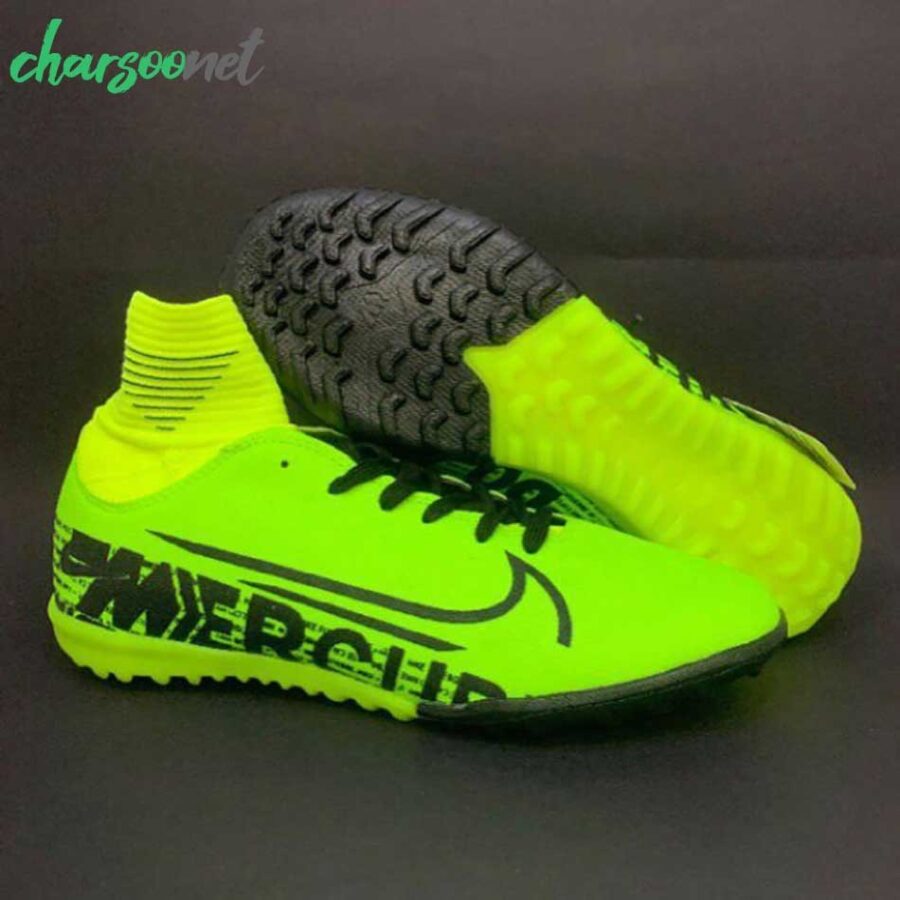 کفش ساق دار فوتبال مخصوص چمن مصنوعی