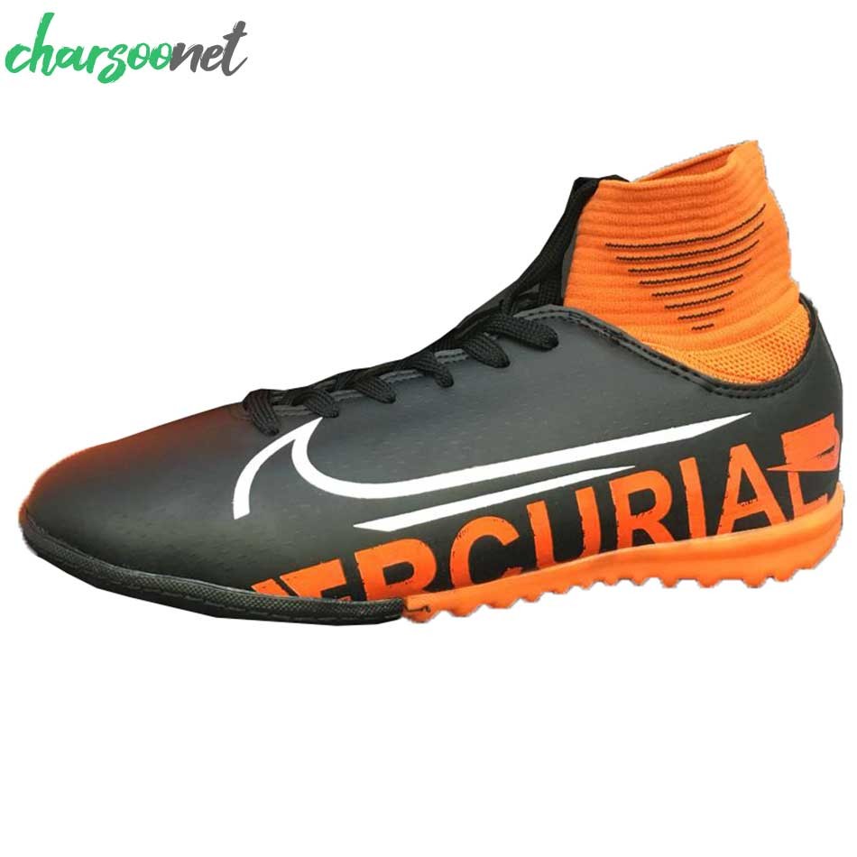 کتانی مخصوص فوتبال ساق بلند مناسب چمن مصنوعی کتانی مخصوص فوتبال ساق بلند مناسب چمن مصنوعی