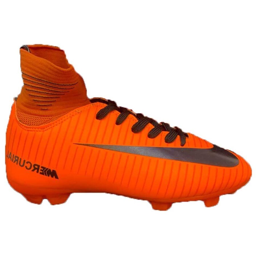 کفش فوتبال حرفه ای ساق دار مخصوص زمین چمن طبیعی