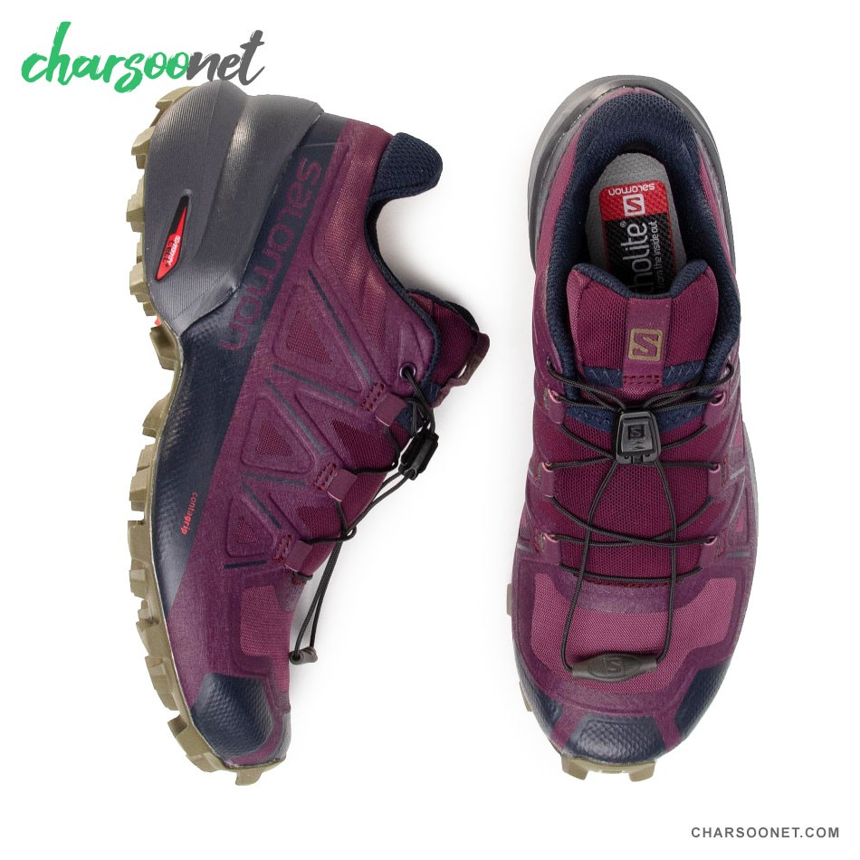 کفش ورزشی زنانه سالومون مدل اسپیدکراس 5 Salomon 409260 کفش کوهنوردی سالومون مدل اسپیدکراس 5 زنانه Salomon 409260