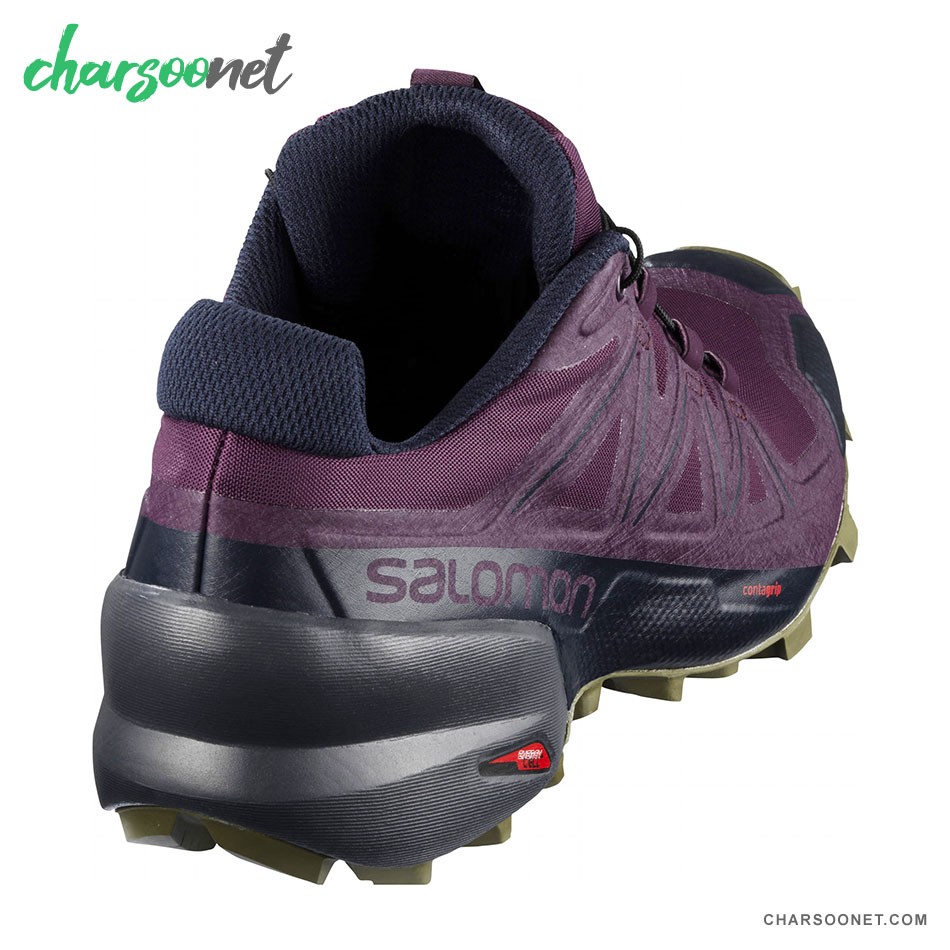 کفش ورزشی زنانه سالومون مدل اسپیدکراس 5 Salomon 409260 کفش کوهنوردی سالومون مدل اسپیدکراس 5 زنانه Salomon 409260