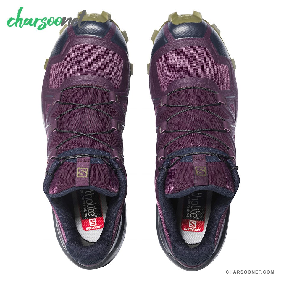کفش ورزشی زنانه سالومون مدل اسپیدکراس 5 Salomon 409260 کفش کوهنوردی سالومون مدل اسپیدکراس 5 زنانه Salomon 409260