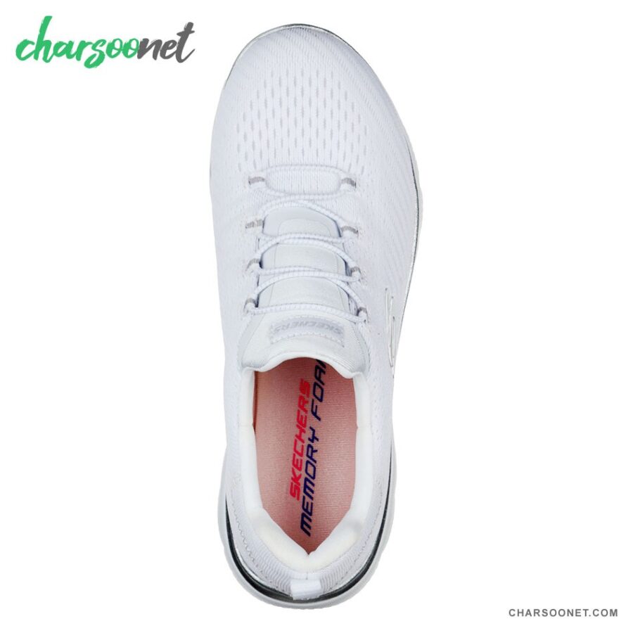 کفش دویدن و پیاده روی اسکچرز Skechers white Summits 149036wsl