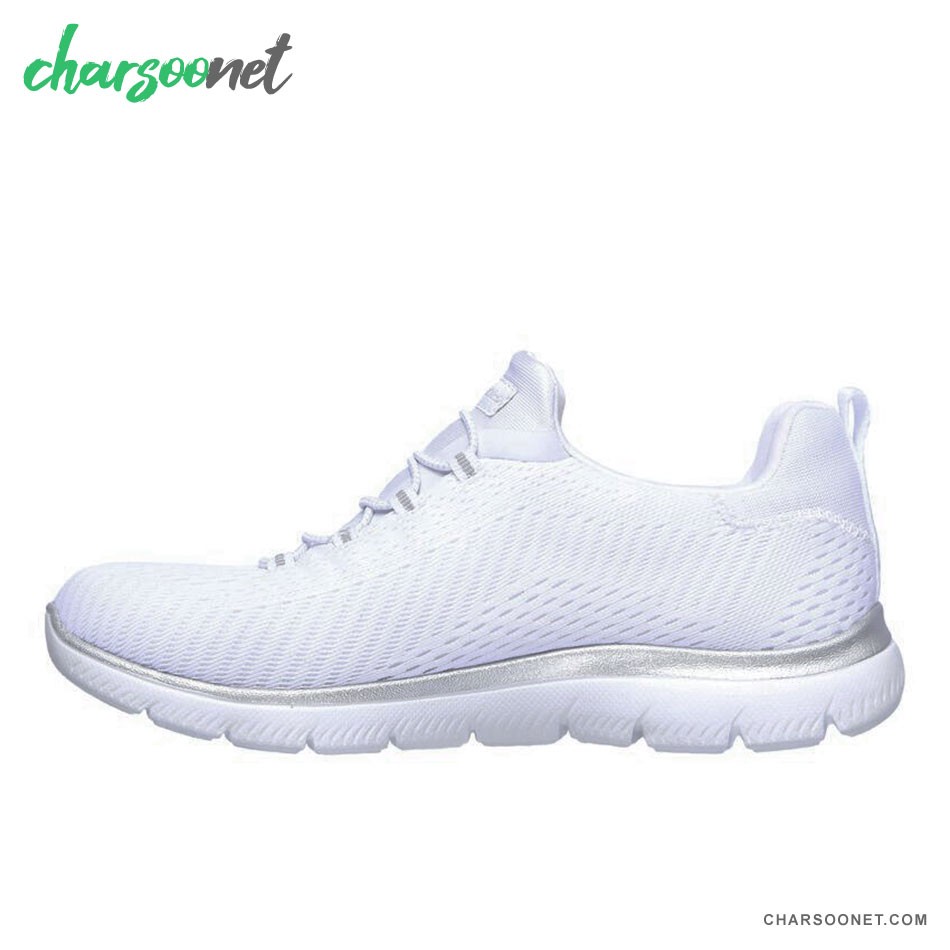 کفش دویدن و پیاده روی اسکچرز Skechers white Summits 149036wsl