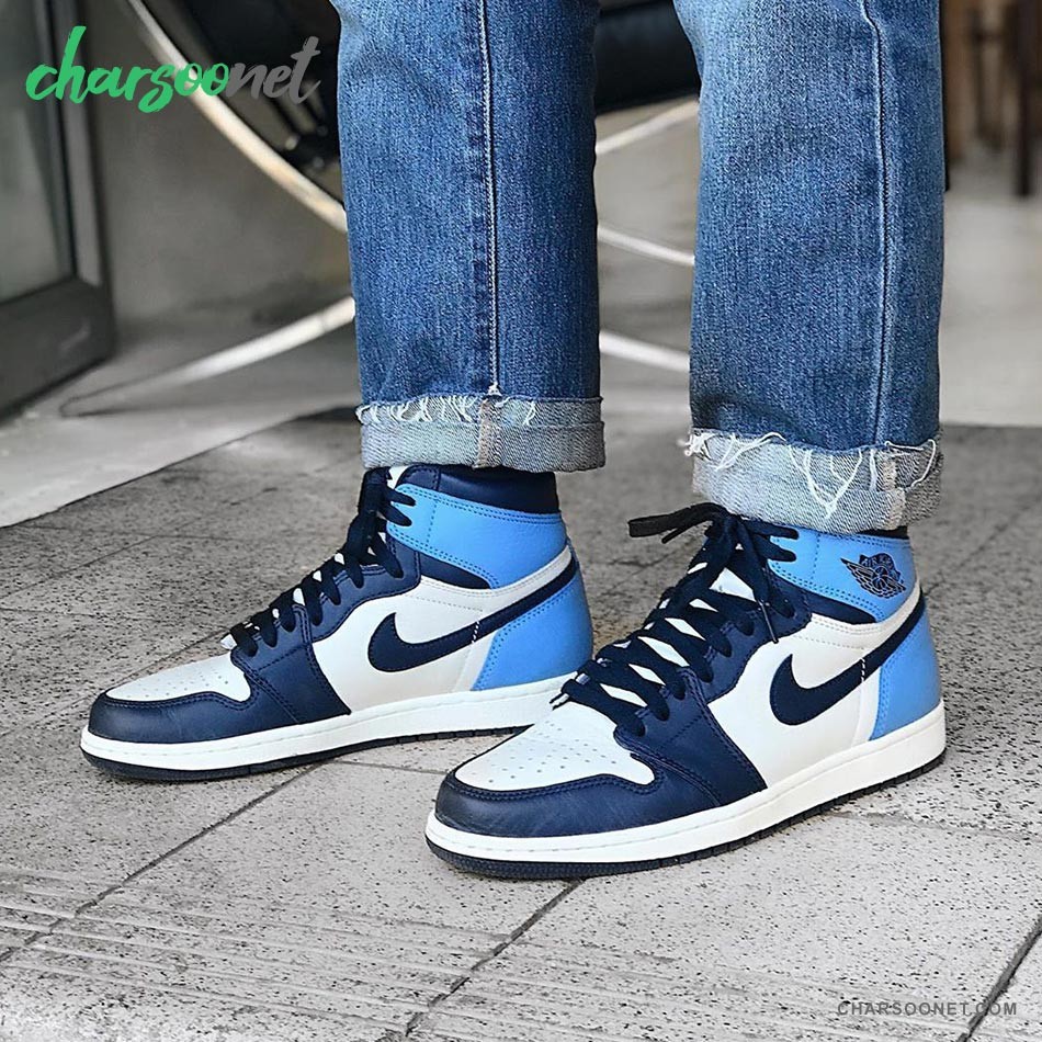 کفش نایک ایر جردن Nike Air jordan 1 کفش نایک ایر جردن Nike Air jordan 1