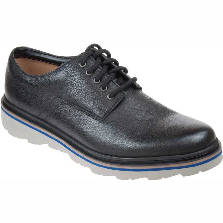کفش چرم کلارک مدل Clarks Frelan Edge Black کد 26147289