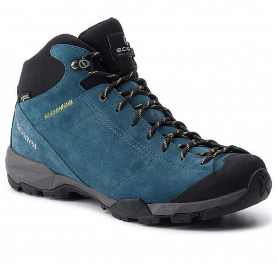 کفش کوهپیمایی اسکارپا مدل MOJITO HIKE PLUS GTX LAKE BLUE