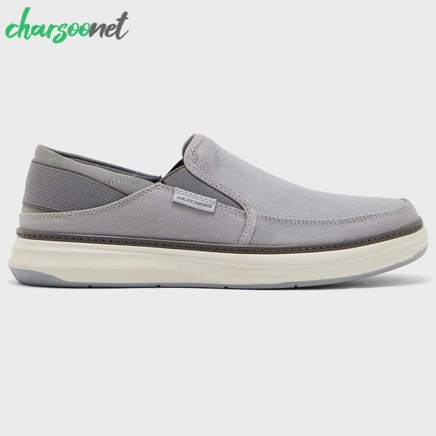 کفش اسنیکرز اسکیچرز مدل SKECHERS Moreno Slip کد 66062gry