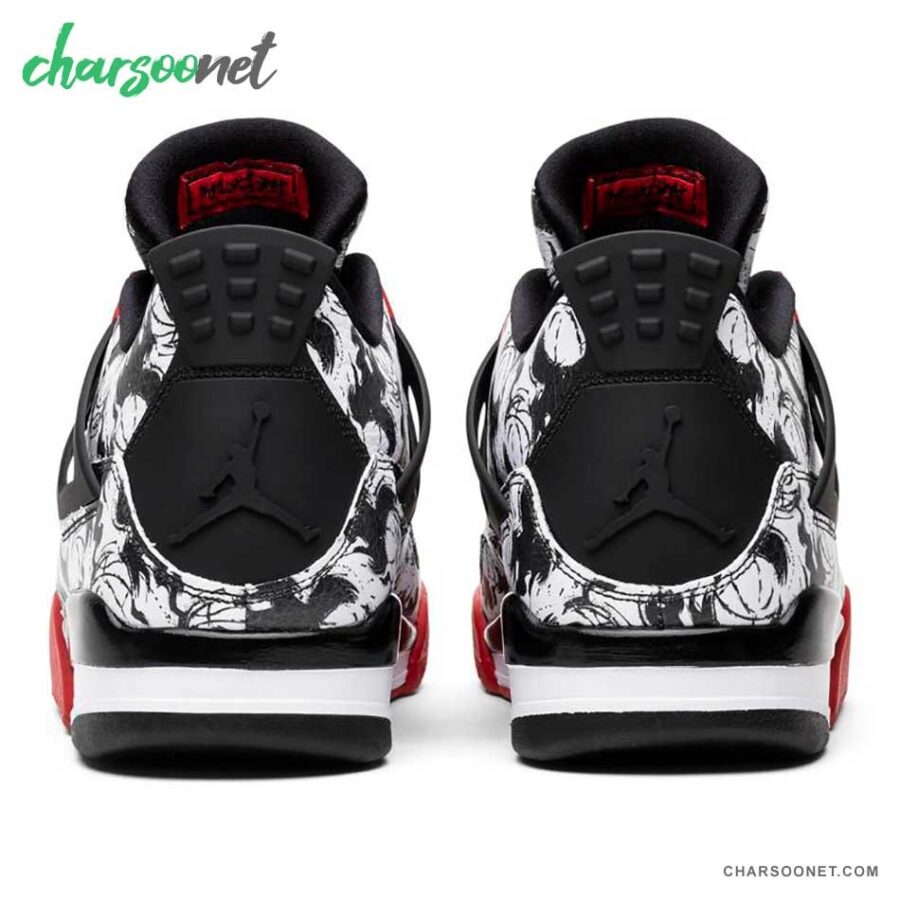 کفش بسکتبال پسرانه جردن nike jordan 4 tatto