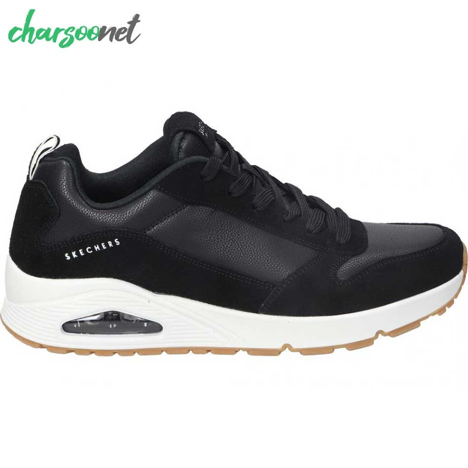 کفش اسنیکر اسکیچرز مدل Skechers Uno Stacre کد 52468-bkw کفش اسنیکر اسکیچرز مدل Skechers Uno Stacre کد 52468-bkw