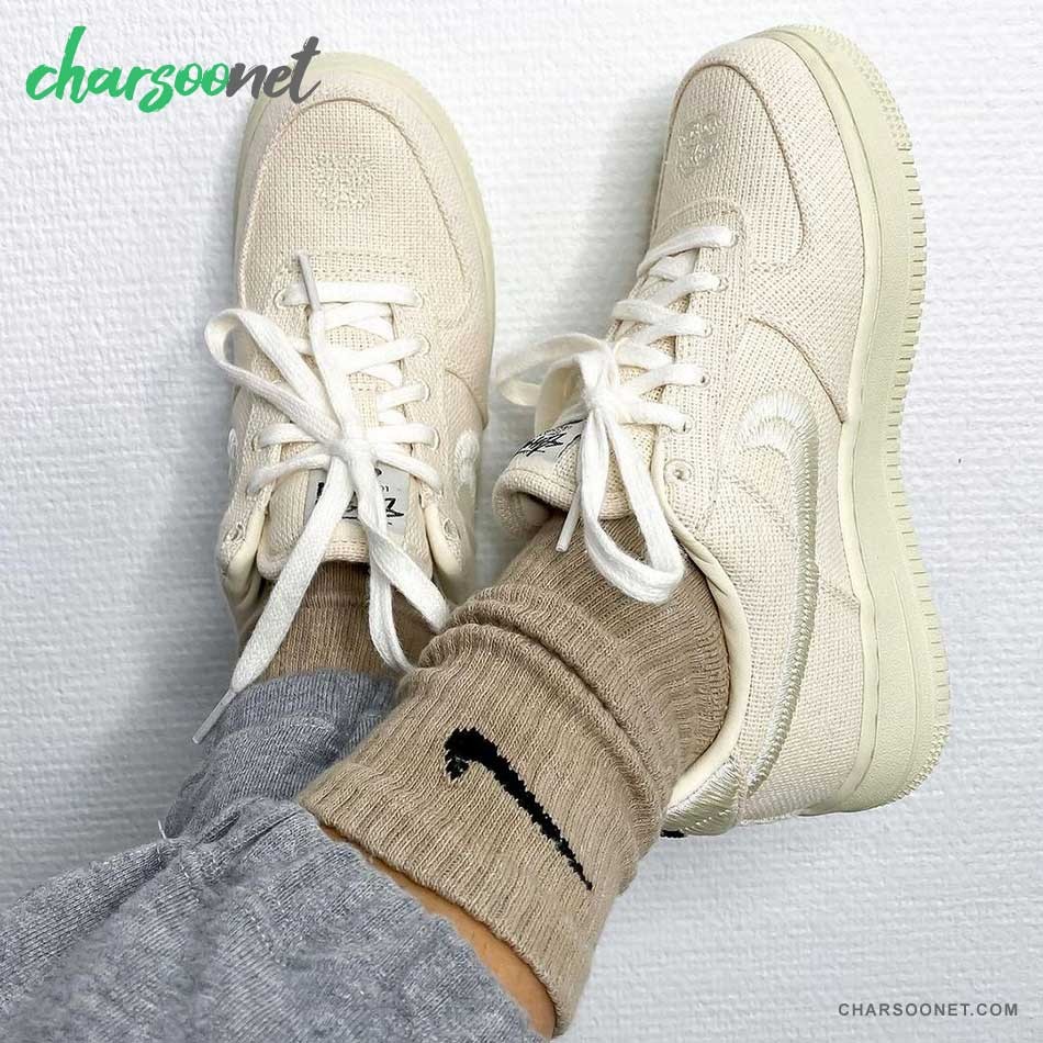 کفش راحتی نایکی مردانه مدل ایرفورس استاسی Nike Air Force Stussy کفش راحتی نایکی مردانه مدل ایرفورس استاسی Nike Air Force Stussy