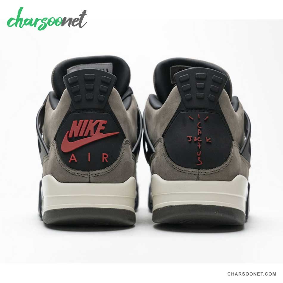کفش نایک ایر جردن 4 تراویس اسکات Jordan 4 Travis Scott Brown کفش نایک ایر جردن 4 تراویس اسکات Jordan 4 Travis Scott Brown