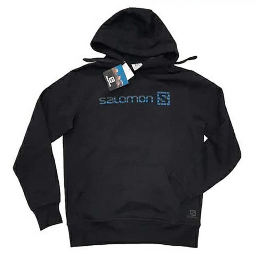 سویشرت کلاه دار سالومون مشکی Salomon Sweatshirt