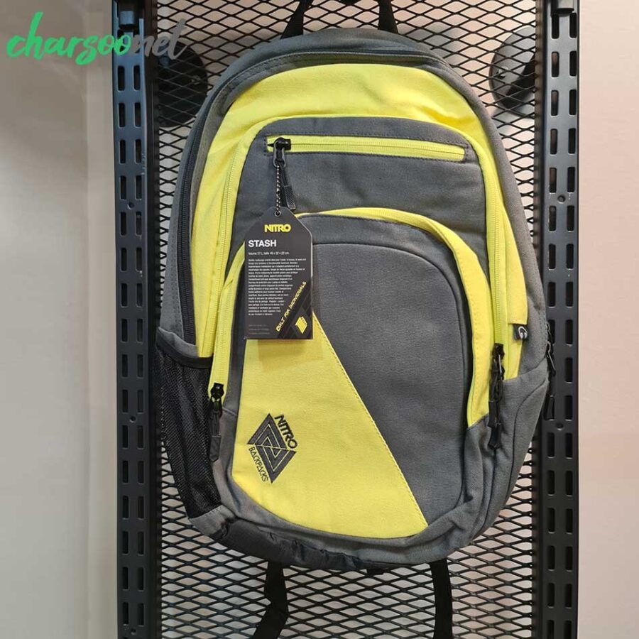 کوله پشتی 27 لیتری نیترو مدل Nitro STASH GUNMETAL
