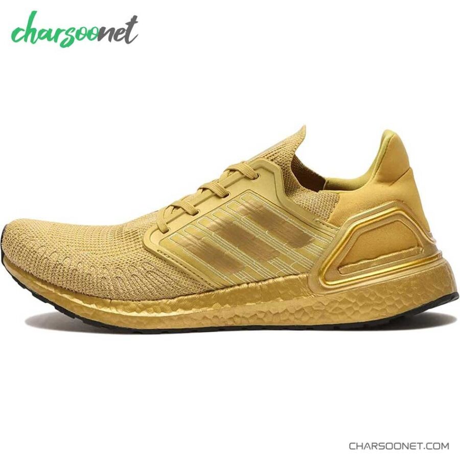 کفش رانینگ آدیداس مدل adidas Ultra Boost 20 Gold کد EG1343