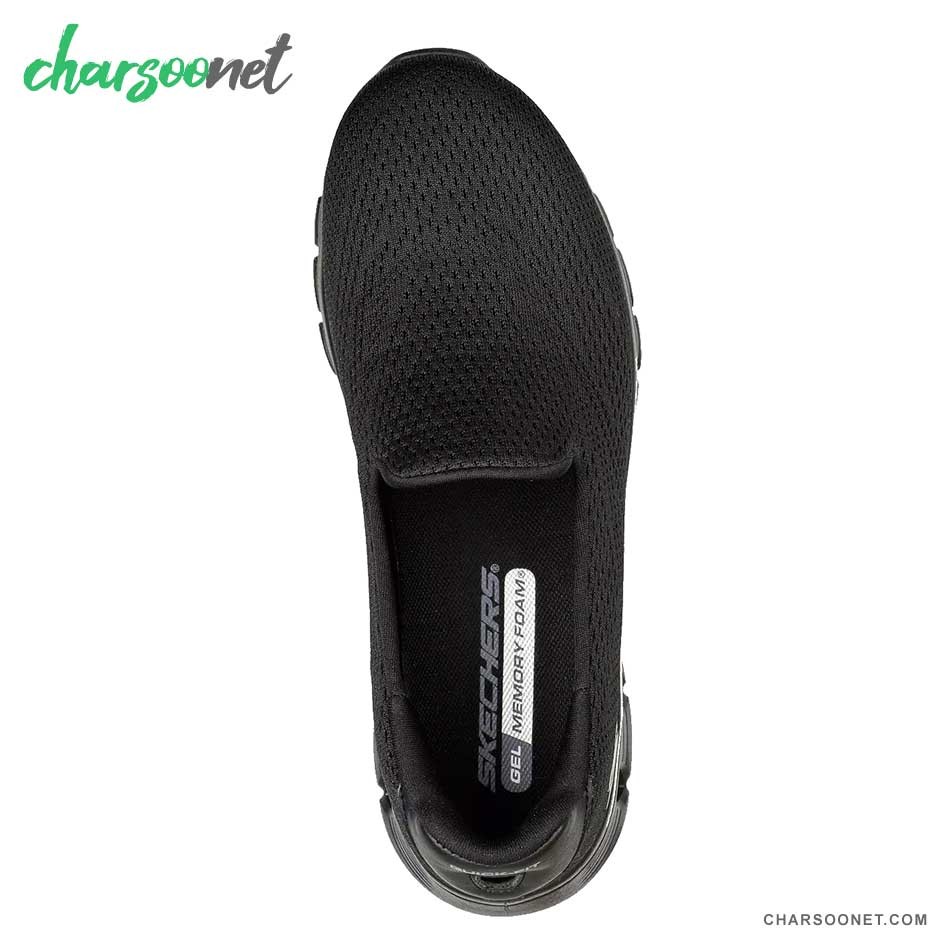 کفش پیاده روی زنانه اسکچرز Skechers Go Walk Glide-Step 124806 - BBK کفش پیاده روی زنانه اسکچرز Skechers Go Walk Glide-Step Flex 124806 - BBK