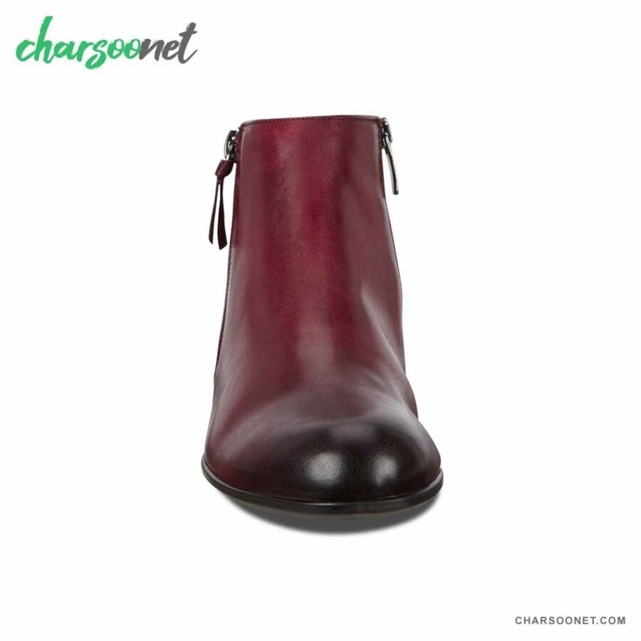 بوت چرمی زنانه اکو زیپ دار Ecco Shape 35