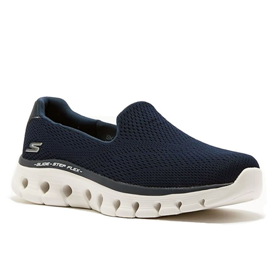 کفش پیاده روی زنانه اسکچرز Skechers Go Walk Glide-Step Flex 124806 - NVY