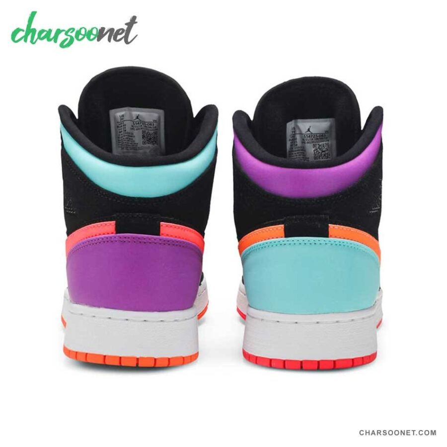 کفش اسپرت نایکی زنانه تا به تا Nike Air Jordan 1 Multi-Color