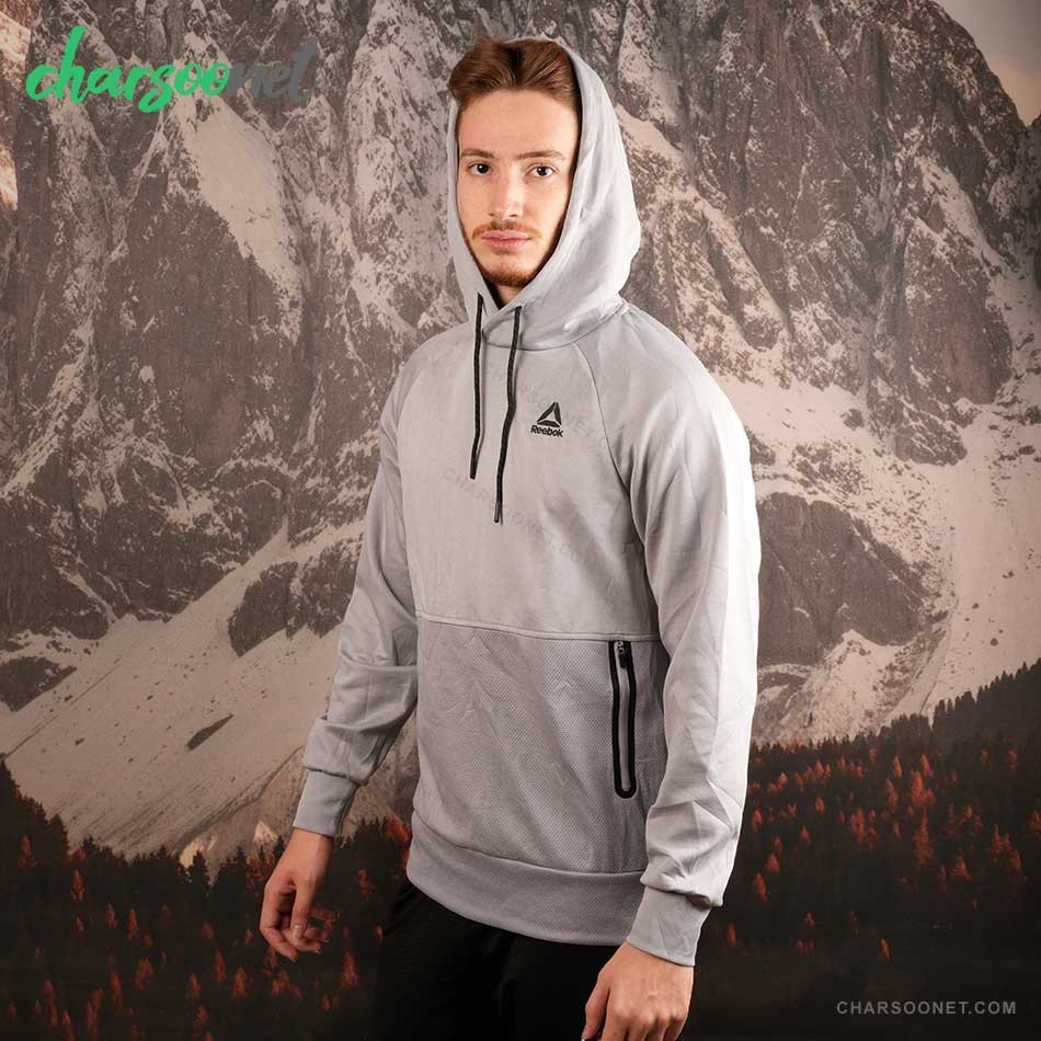 هودی کلاه دار ریباک مردانه Reebok هودی کلاه دار ریباک مردانه Reebok