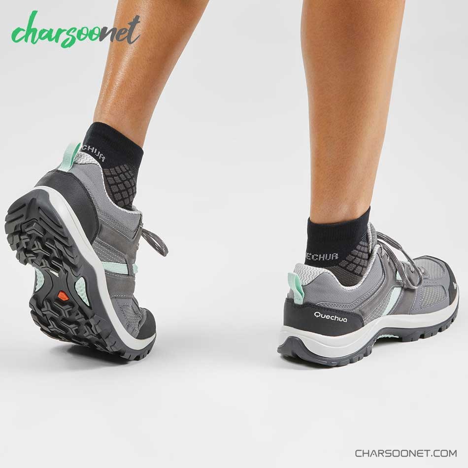 کفش کوهنوردی زنانه کچوا مدل MH100 کد 8612193 کفش کوهنوردی زنانه کچوا مدل MH100 کد 8612193