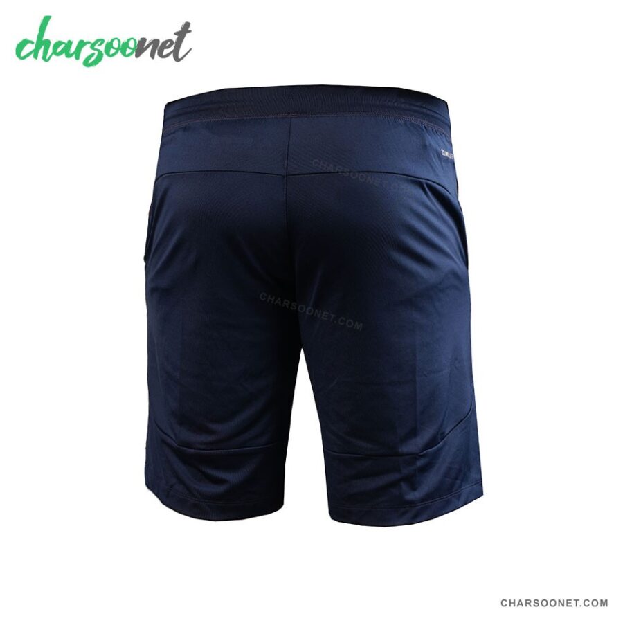 شورت ورزشی سرمه ای مردانه