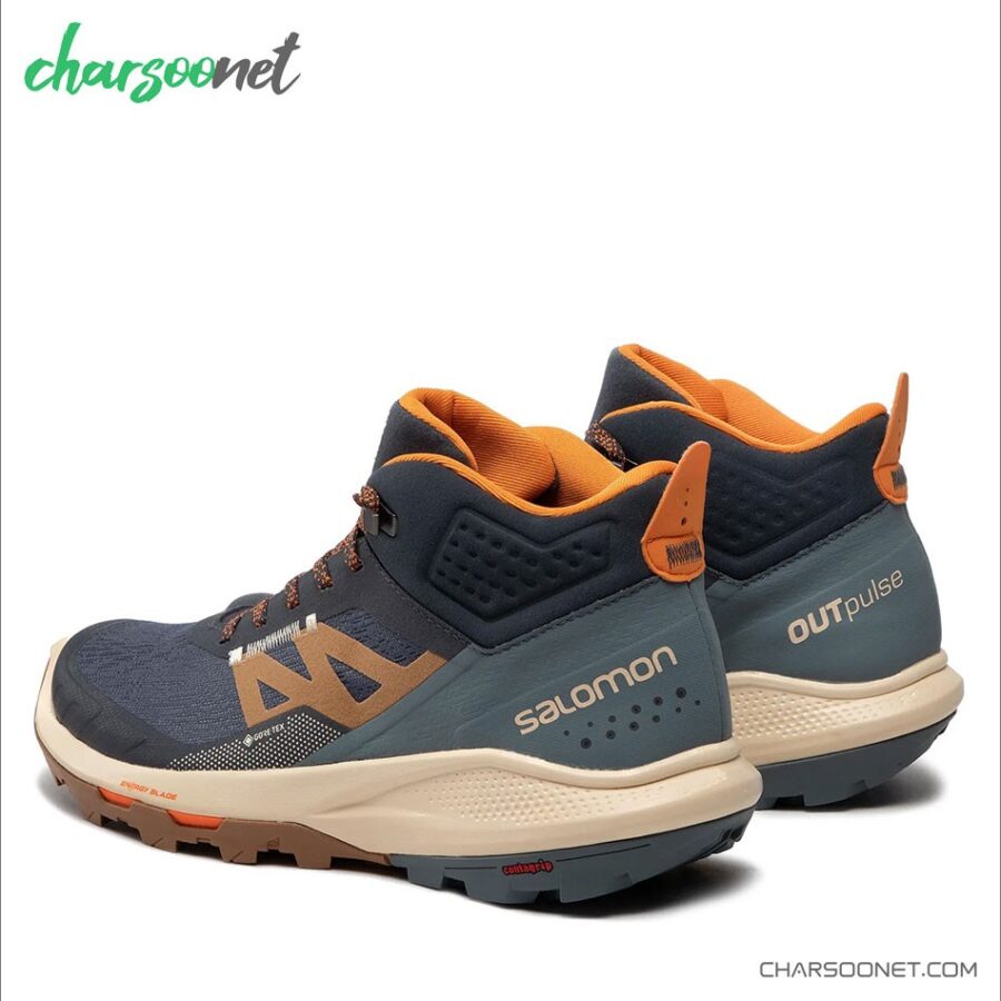 کفش کوهنوری مردانه سالمون مدل Salomon Trekkingschuhe Outpulse Mid Gtx کد 415895