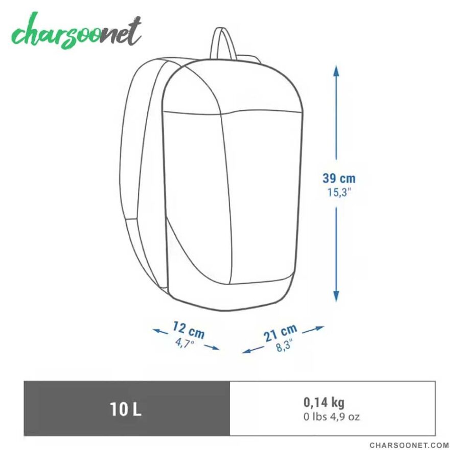 کوله پشتی ده لیتری کچوا Quechua backpack 10L