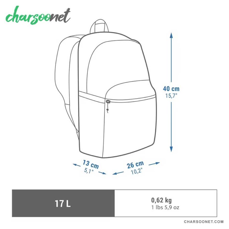 کوله پشتی 17 لیتری کچوا Quechua Backpack 17L
