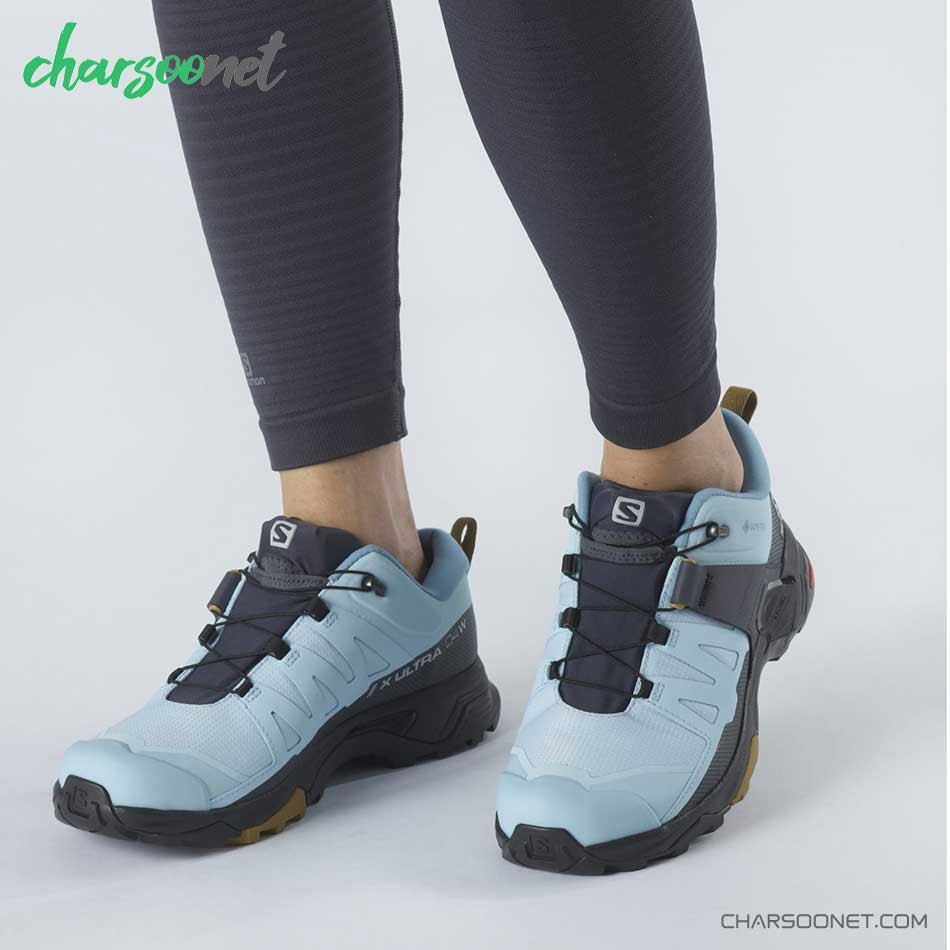 کفش کوهنوردی ضدآب زنانه سالومون مدل Salomon X Ultra 4 GTX کفش کوهنوردی سالومون مدل Salomon X Ultra 4