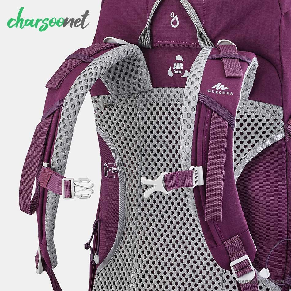 کوله پشتی کوهنوردی 20 لیتری کچوا Quechua 20 L Backpack mh500 کوله پشتی کوهنوردی 20 لیتری کچوا Quechua 20 L Backpack mh500