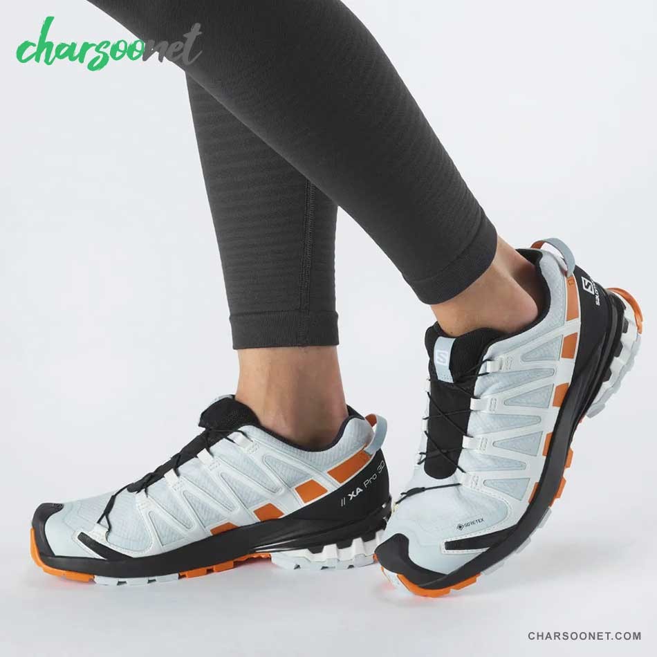 کفش پیاده روی سالومون زنانه ضدآب Salomon XA Pro 3D v8 Gore-Tex کفش پیاده روی سالومون زنانه ضدآب Salomon XA Pro 3D v8 Gore-Tex