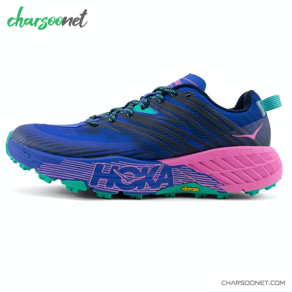 کفش پیاده روی هوکا مدل HOKA ONE ONE Speedgoat 4 کد 1106527/DBPPN کفش پیاده روی زنانه هوکا مدل HOKA ONE ONE Speedgoat 4 کد 1106527/DBPPN