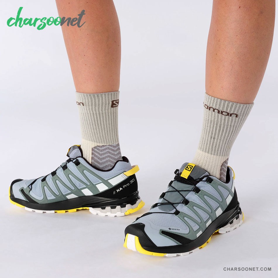 کفش کوهنوردی زنانه سالومون ضدآب Salomon XA Pro 3D V8 GTX کفش کوهنوردی زنانه سالومون ضدآب Salomon XA Pro 3D V8 GTX
