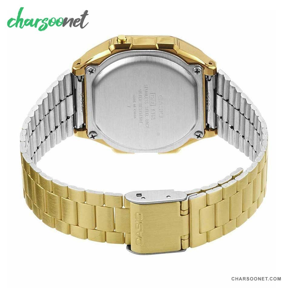 ساعت کاسیو مدل CASIO A168WG-9WD ساعت کاسیو مدل CASIO A168WG-9WD