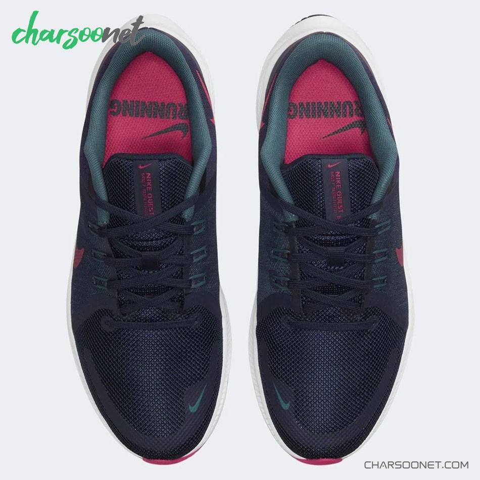 کفش پیاده روی زنانه نایکی مدل Nike Quest 4 کد DA1106-401 کفش پیاده روی زنانه نایکی مدل Nike Quest 4 کد DA1106-401